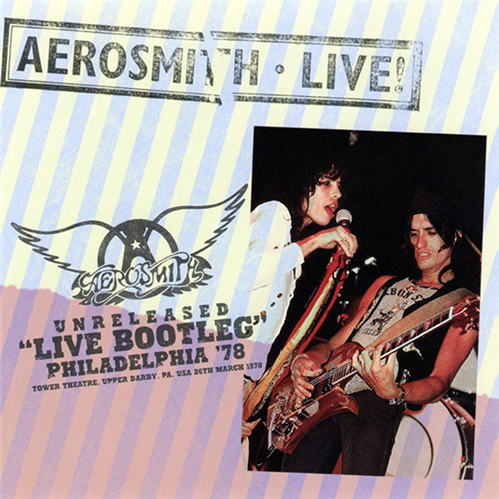 Unrelease 'Live Bootleg' Philadelphia '78 cover